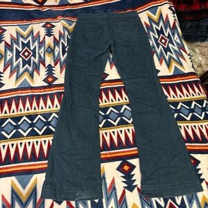 Kimes Ranch Dark Blue Flare Jeans